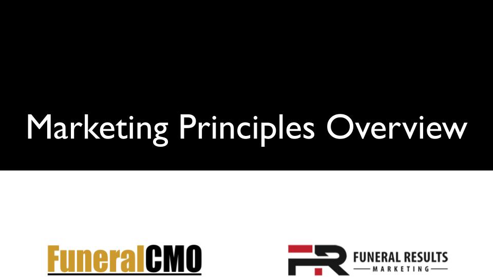 Marketing Principles Overview
